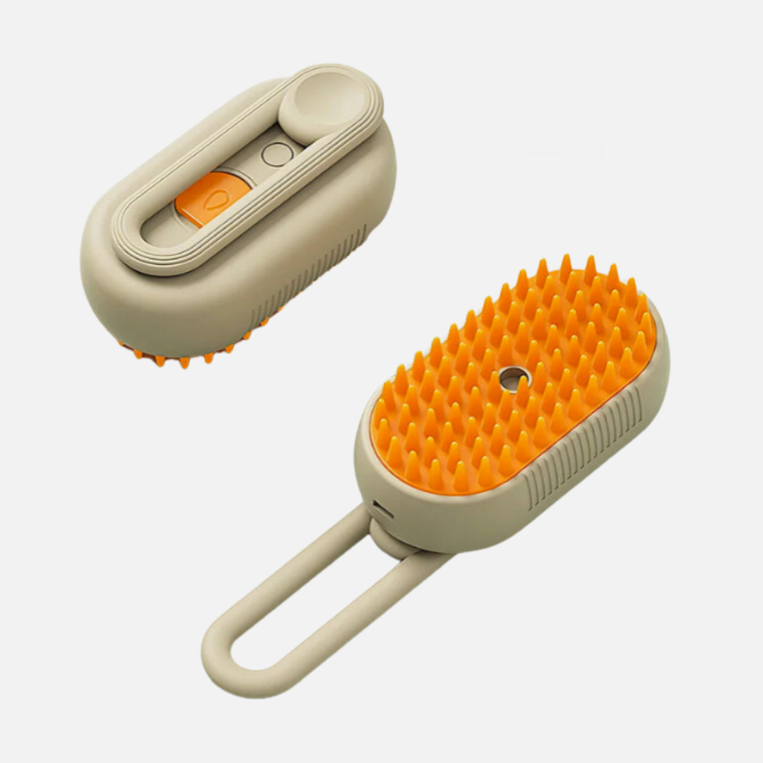 Brosse à vapeur pour chien