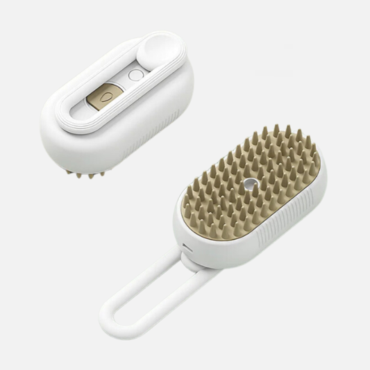 Brosse à vapeur pour chien