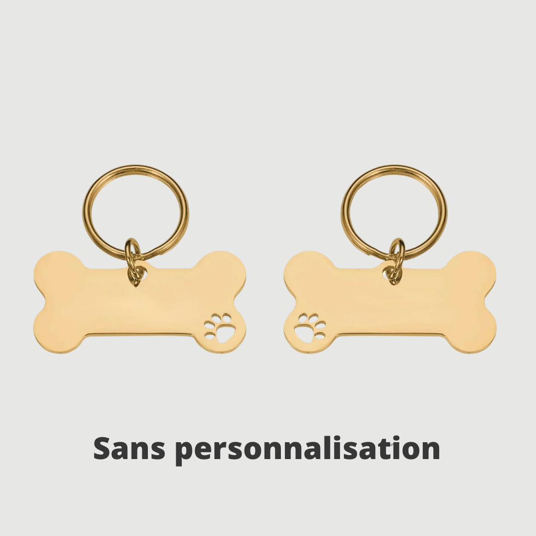 Médaille personnalisée pour chien