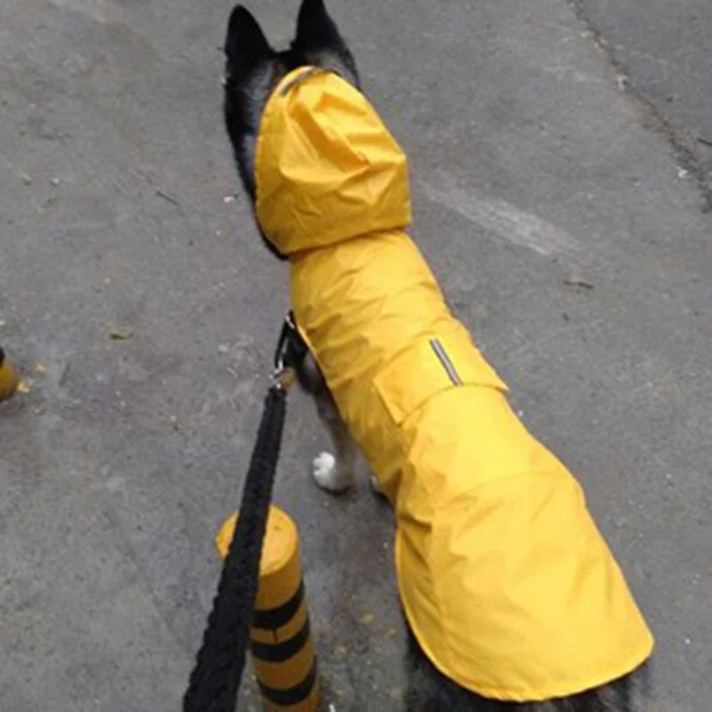 Imperméable jaune