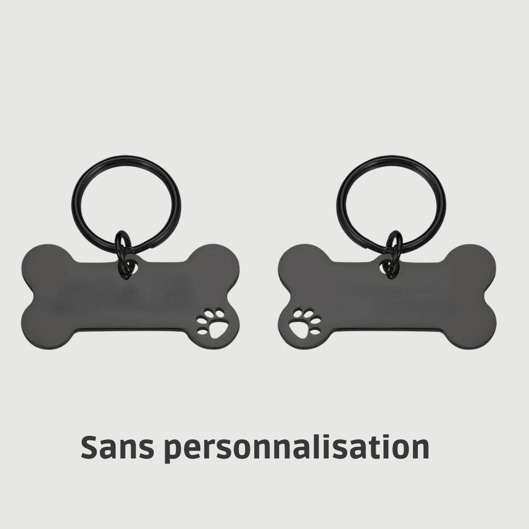 Médaille personnalisée pour chien