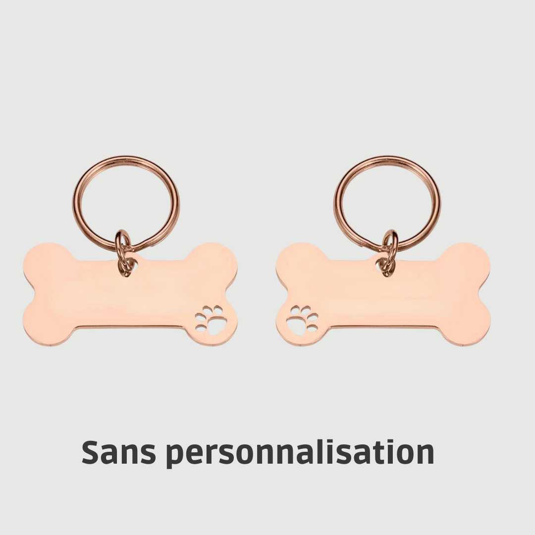 Médaille personnalisée pour chien