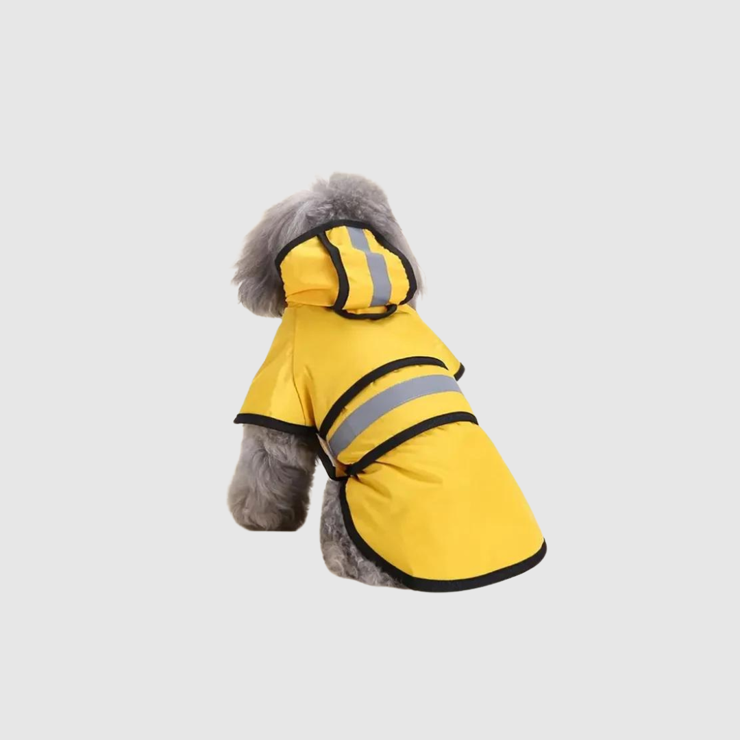 imperméable jaune marin pour chien